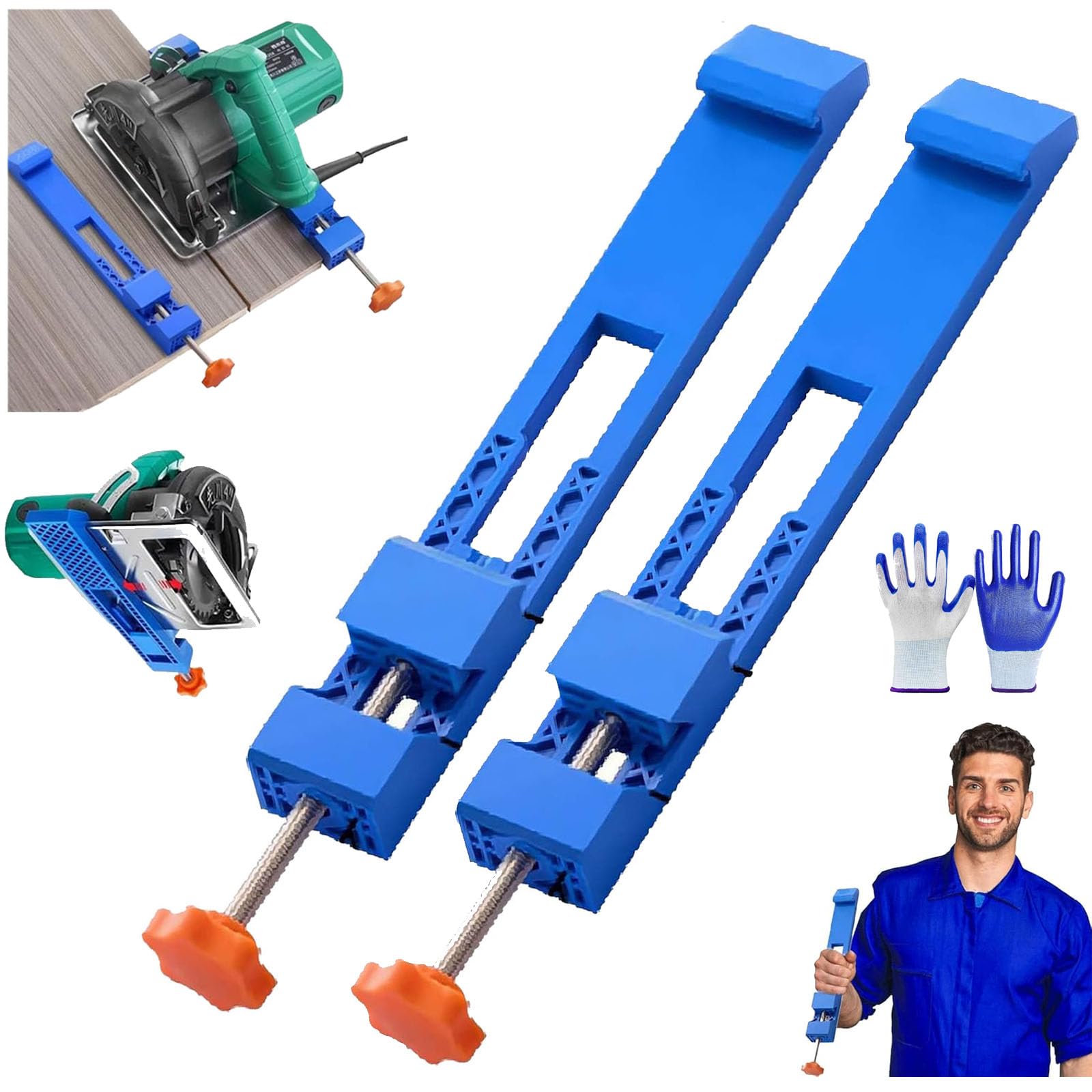 Guida Di Taglio Regolabile Per Seghe Circolari - Accessorio Di Precisione Per Lavorazione Legno E Fresatura - Foto 3