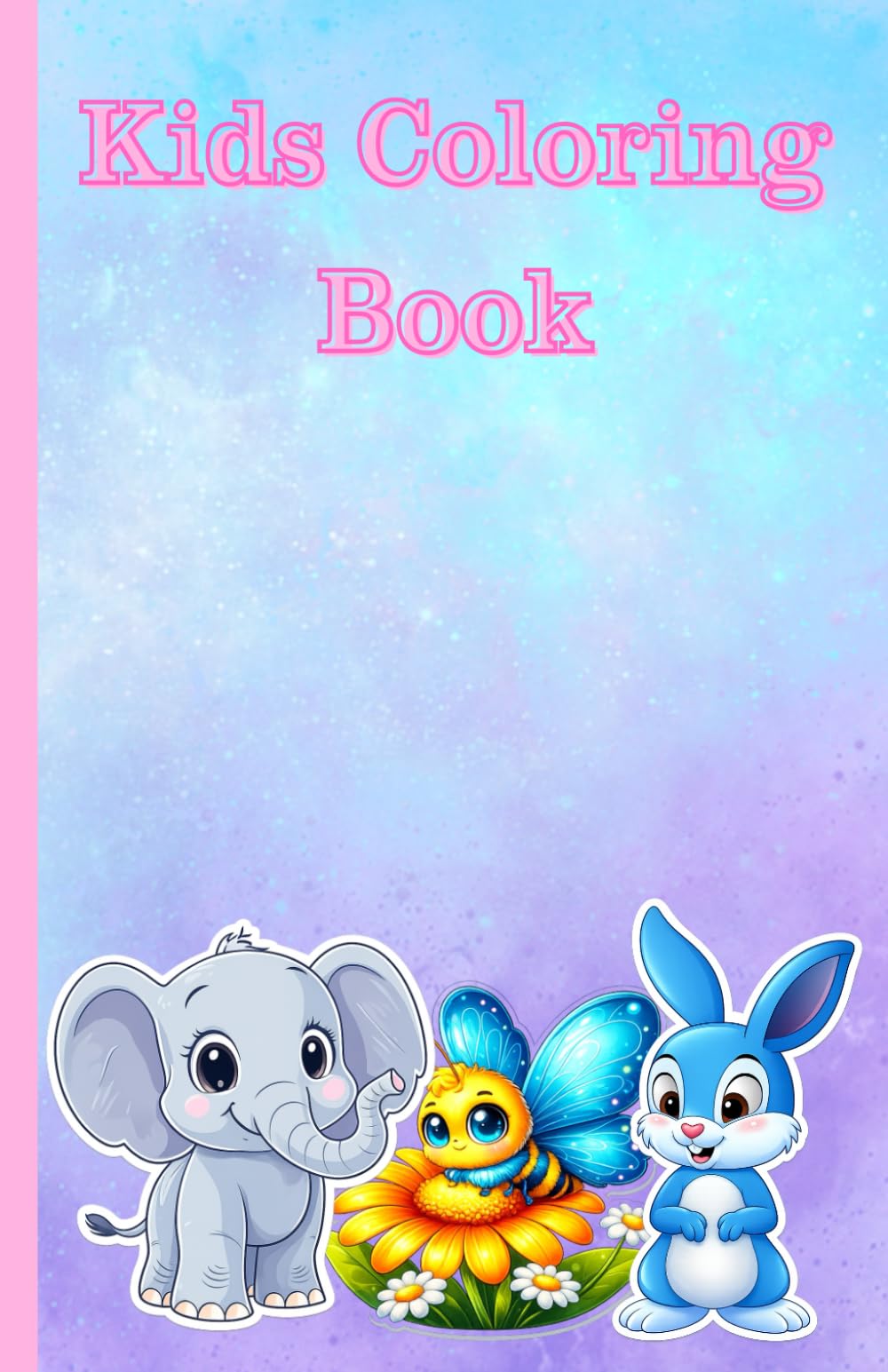 Kids Coloring Book: Animals and Birds colouring page for kids for age 3 to 10 years