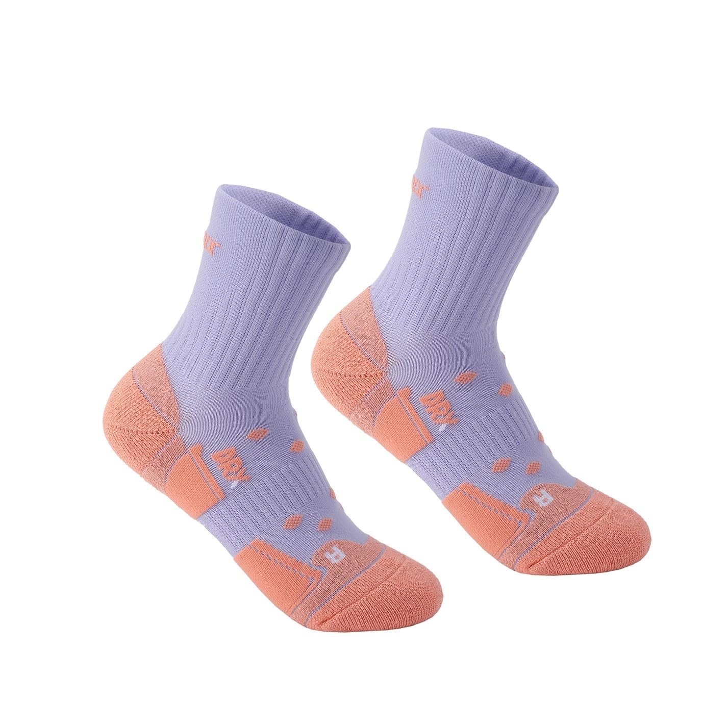 Karrimor Womens 2 pack Running Socks Sports Purple 4-8