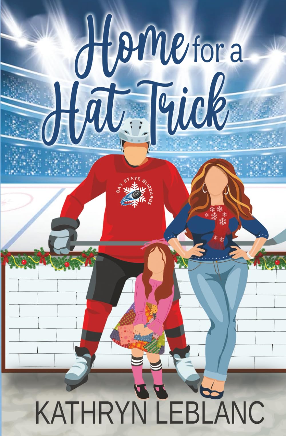 Home for a Hat Trick: A Sweet Christmas Hockey Romance