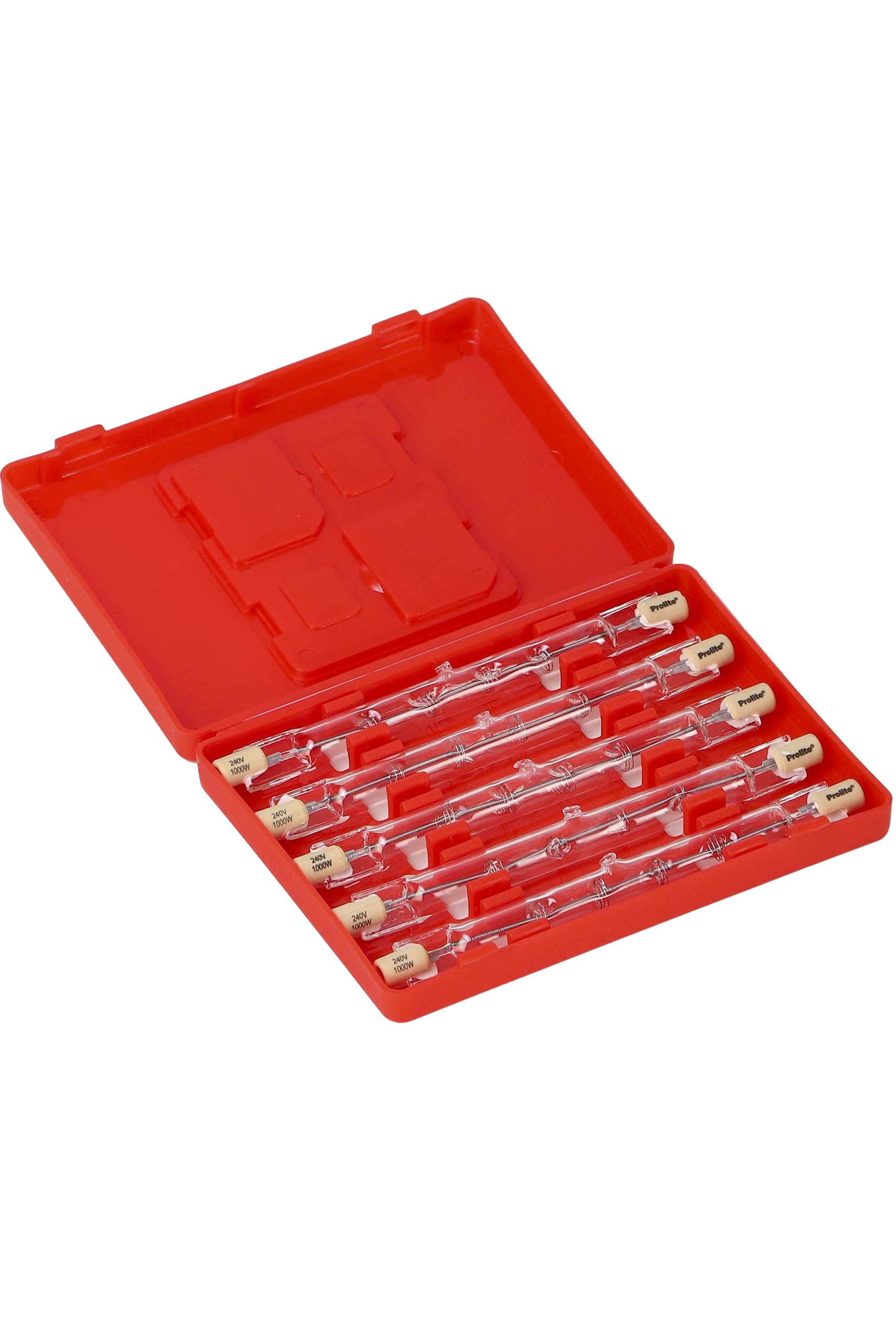 Prolite Premium 1000W Halogen Tube Continuous Light for Videography and Photography with Halogen Base (Pack of 5)