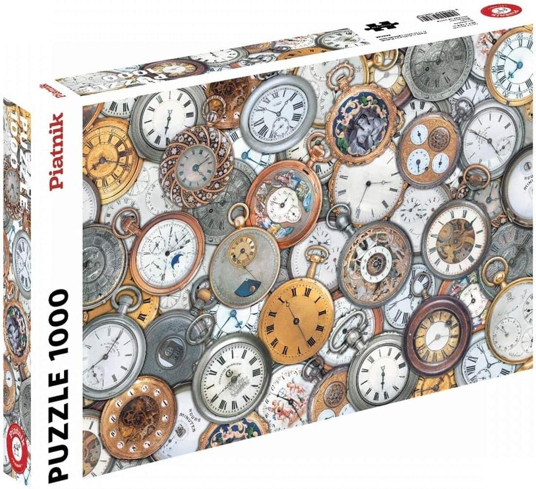 Timepieces 1000 Piece Jigsaw Puzzle