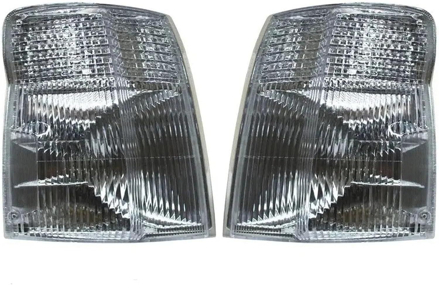 2 Pcs Car Front Corner Light Compatible With Nissan Caravan E24 E25 26110-VW025 26115-VW025 Turn Signal Light Lamp 2002 2003