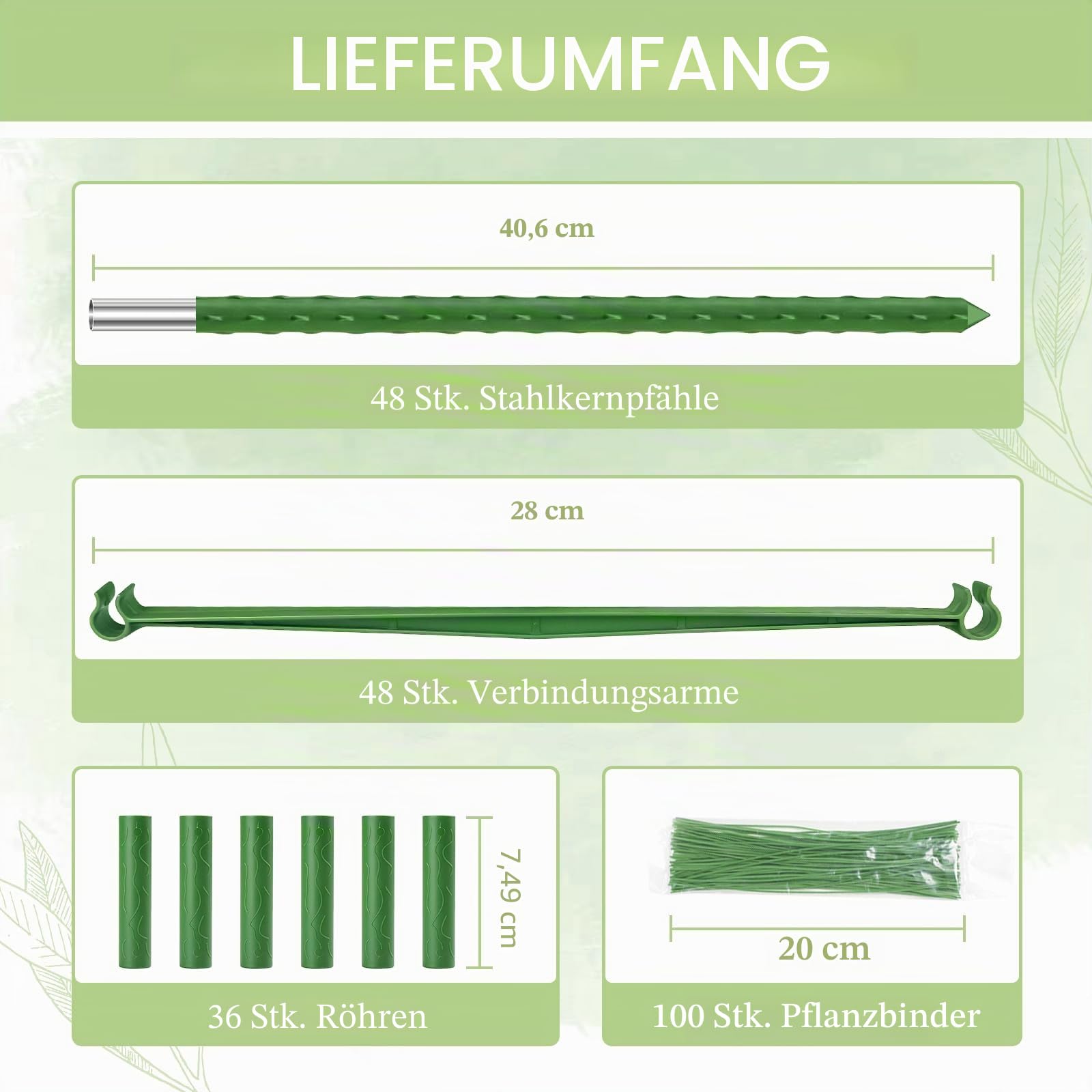 Tomaten Rankhilfe 4 Stück 160 cm, Rankhilfe Tomaten Verstellbarer Tomatenturm aus kunststoffbeschichtetem Stahl, stabile Pflanzenstütze für Gurken, Rosen, Kletterpflanzen, Garten, Töpfe & Hochbeet
