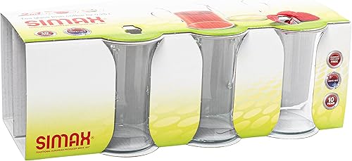 Miniatura 7 de Simax Glassware - Vasos de té de café irlandés, resistentes al frío, calor y golpes, vidrio de borosilicato, apto para microondas y lavavajillas,