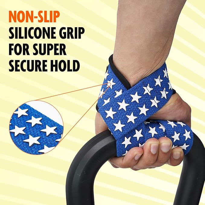 DMoose Fitness Wrist Straps are designed to enhance your weightlifting experience by providing added support and stability during gym workouts, deadlifts, and powerlifting exercises. Made with durable materials, these padded lifting straps are suitable for both men and women looking to improve their grip and performance in the gym. The silicone grip on the straps ensures a secure hold on the weight, preventing slip-ups or injuries during intense lifting sessions.
