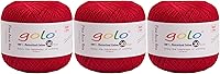 Vista 74 de Golo - Hilo de ganchillo tamaño 30, hilo de colores para hacer encaje 310
