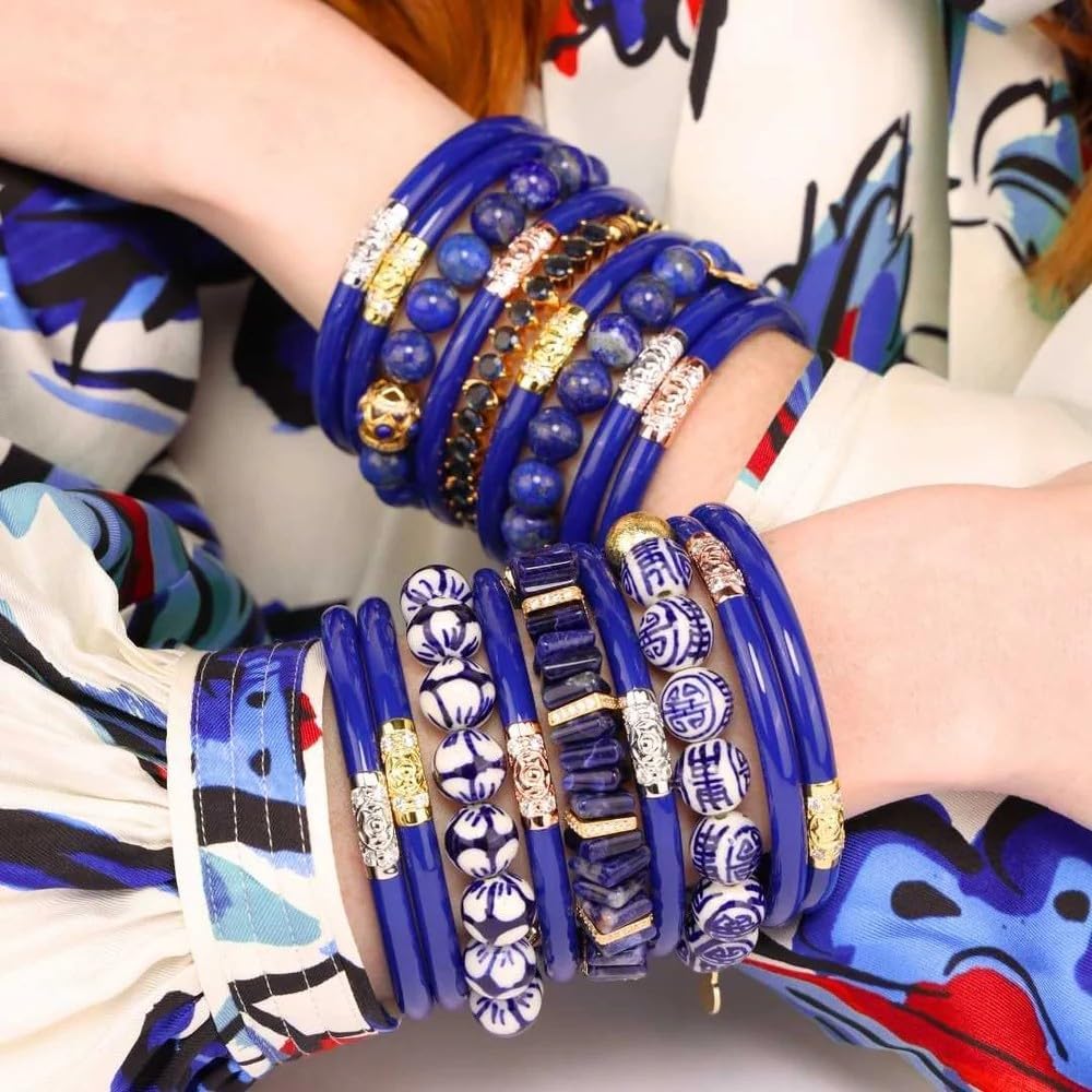 BuDhaGirl Porcelain Beaded Bracelet - Lotus