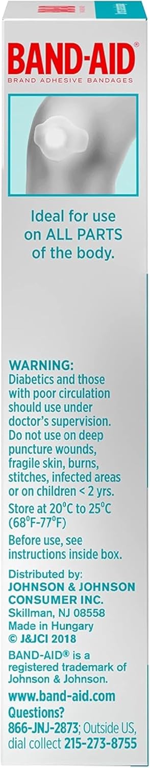 Band-Aid Hydro Seal, 6 Large Bandages Per Box (Pack of 7)