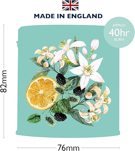 Miniatura 2 de Charles Farris Vela perfumada de lujo, lata, vertida a mano, de larga duración, combustión limpia, 10.5 onzas, se quema hasta 40 horas, fabricada en