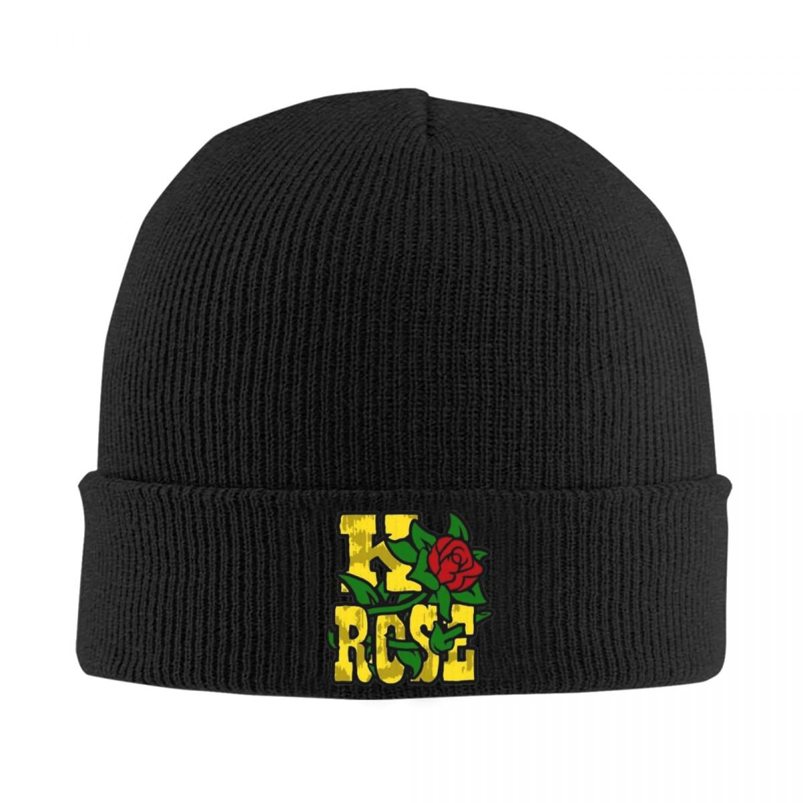 Eiilhued Unisex Color Gta K-Rose Bonnet Hats Beanie Hats Custom Knit Hat Cute Men Women Warm Soft Cap