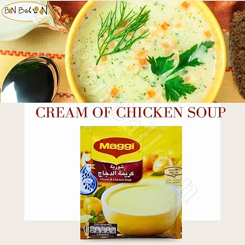 Miniatura 3 de bonballoon Sopa de crema de pollo Maggi Baharat Hierbas Naturales Hierbas Mezcla de Hierbas Condimento Especias Especias Cocinar Sin Aditivos No Gmo