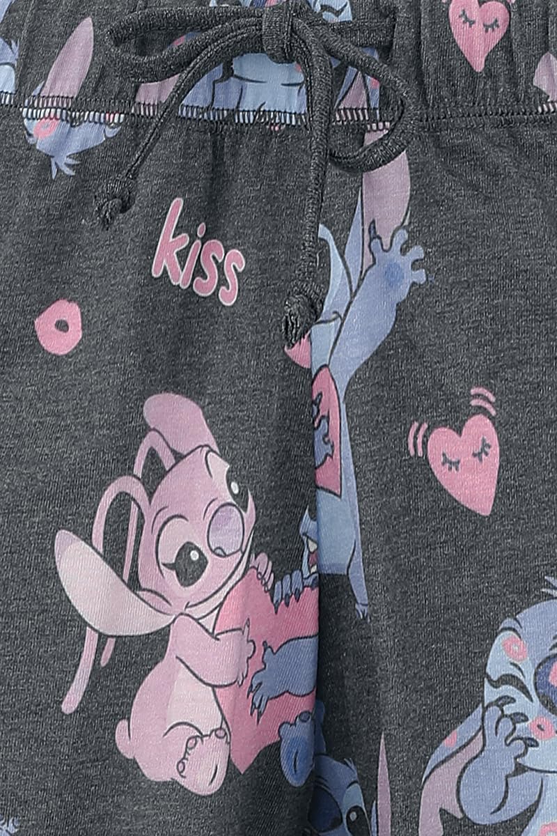 Lilo & Stitch Kiss Kiss Femme Pyjama Multicolore 100% Coton