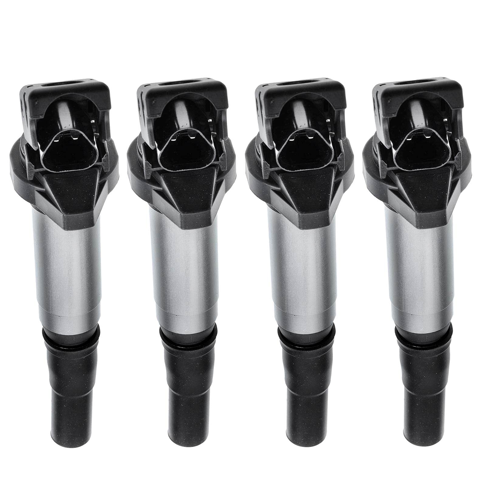 A-PremiumIgnition Coil Pack Compatible with Mini Cooper 2007-2007 L4 1.6L Naturally, Cooper 2008-2013 L4 1.6L Turbo, Cooper Countryman 2011-2016 L4 1.6L Turbo, Cooper Paceman L4 1.6L Turbo, Set of 4