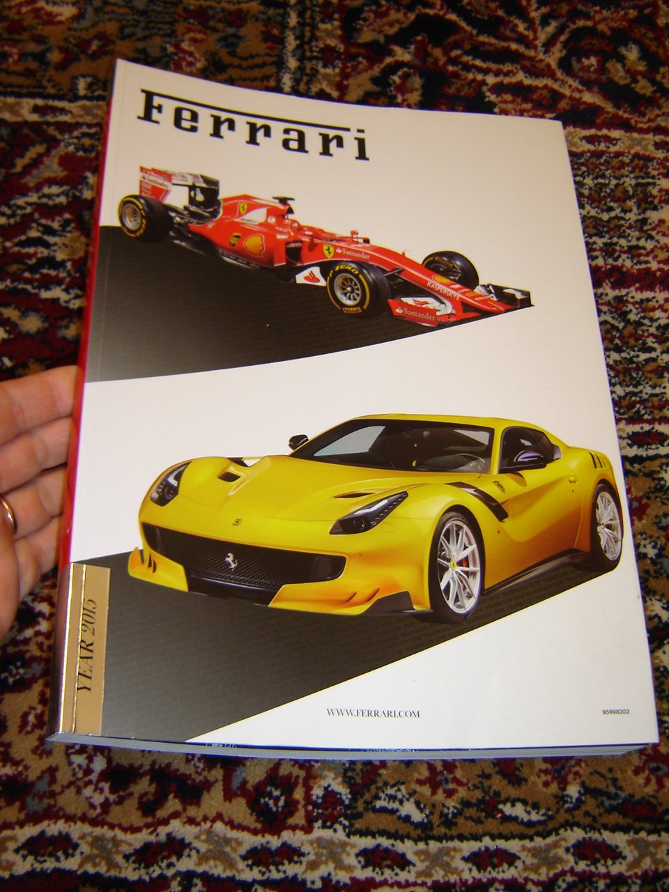 The Official Ferrari Magazine Nr.31 Year December 2015 March 24cm x 32cm Size Full Color / Formula One / Ferrari Parks / For Collectors and Fans / 095998202