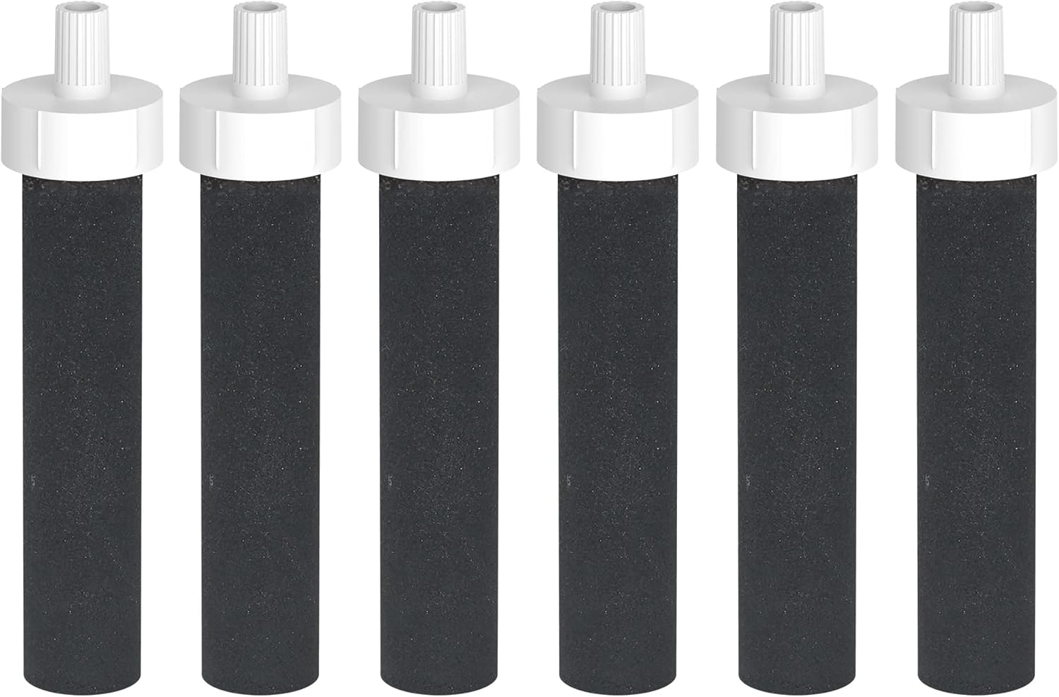 AQUA CREST Water Bottle Filter, Replacement for Brita® BB06, Brita® Hard Sided, Stainless Steel and Plastic Bottle Filter, 6 Count