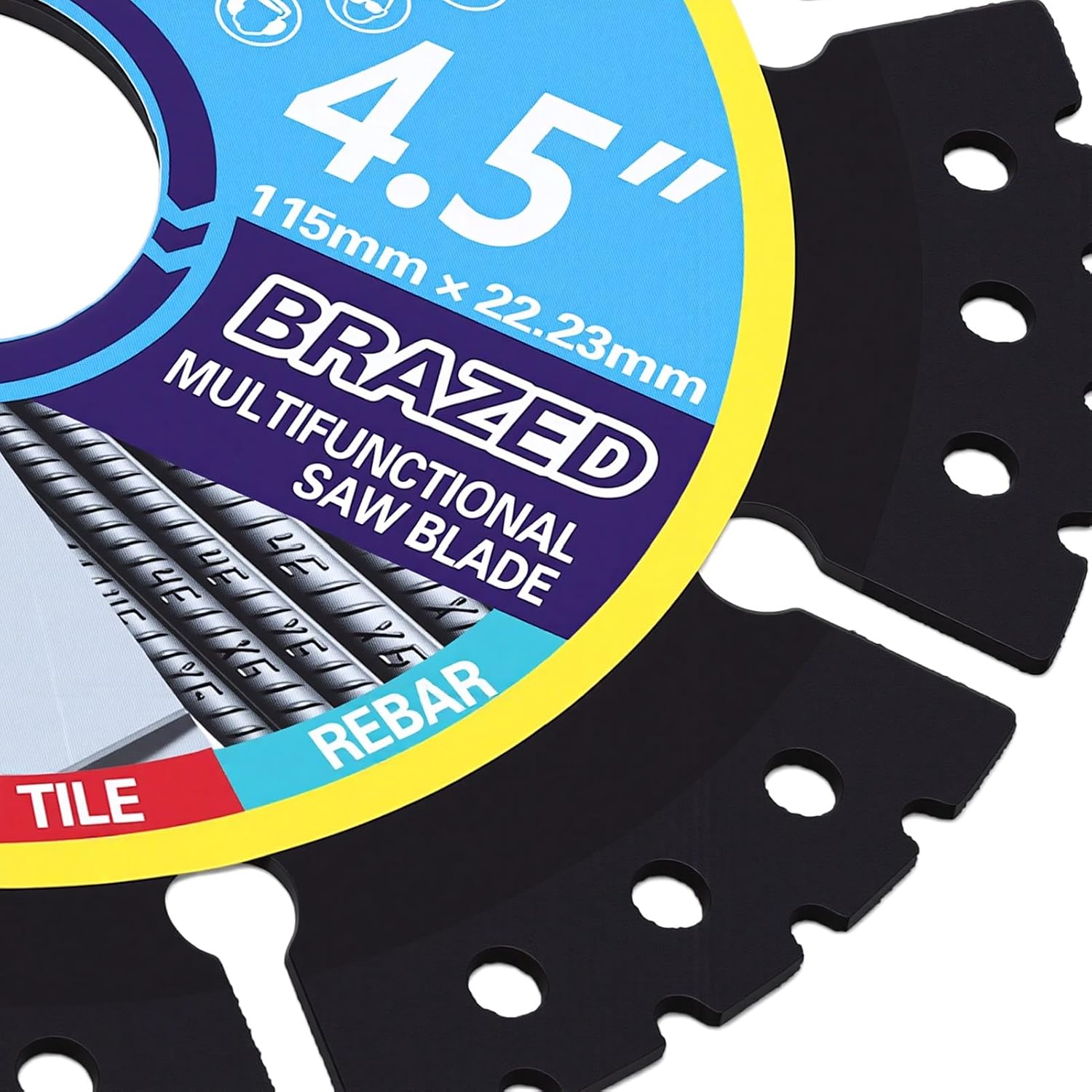 Fafeicy 3PCS 5 Inch Saw Blades Angle Grinder Cutting Disc 125mm for Metal Stainless Steel Iron Thin Sheet for DIY Enthusiasts Professionals Workshop Use