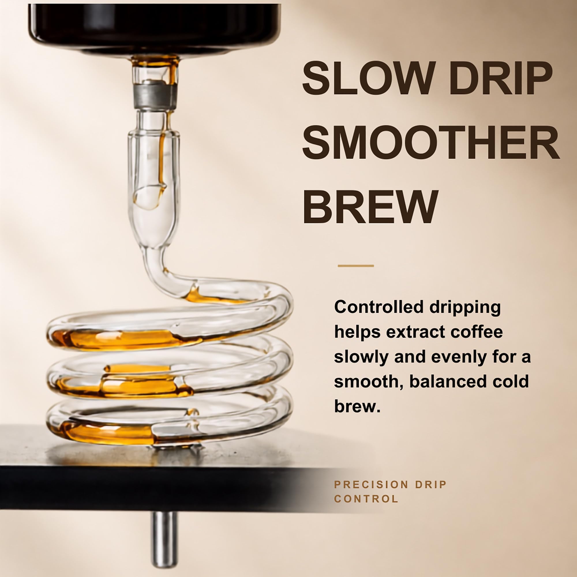 Maszyna Ice Coffee Drip, Wieża Slow Brew 1000 ml do Kawiarni i Baru