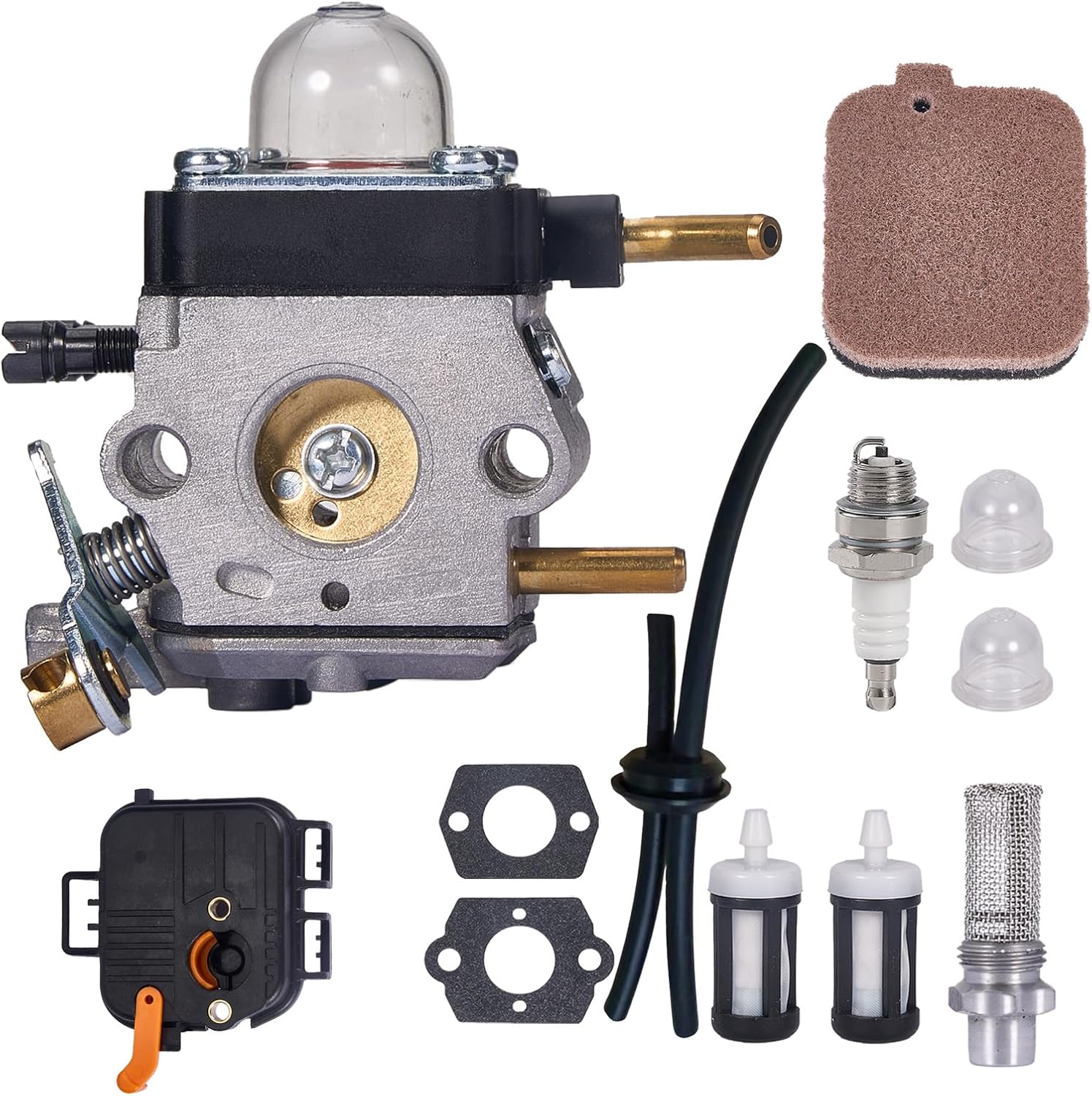 4229-120-0604 C1Q-S55 Carburetor with Air Filter Base Kit for Stihl BG45 BG46 BG55 BG65 BG85 SH55 SH85 Leaf Blower Replace Parts Carb 42291200604