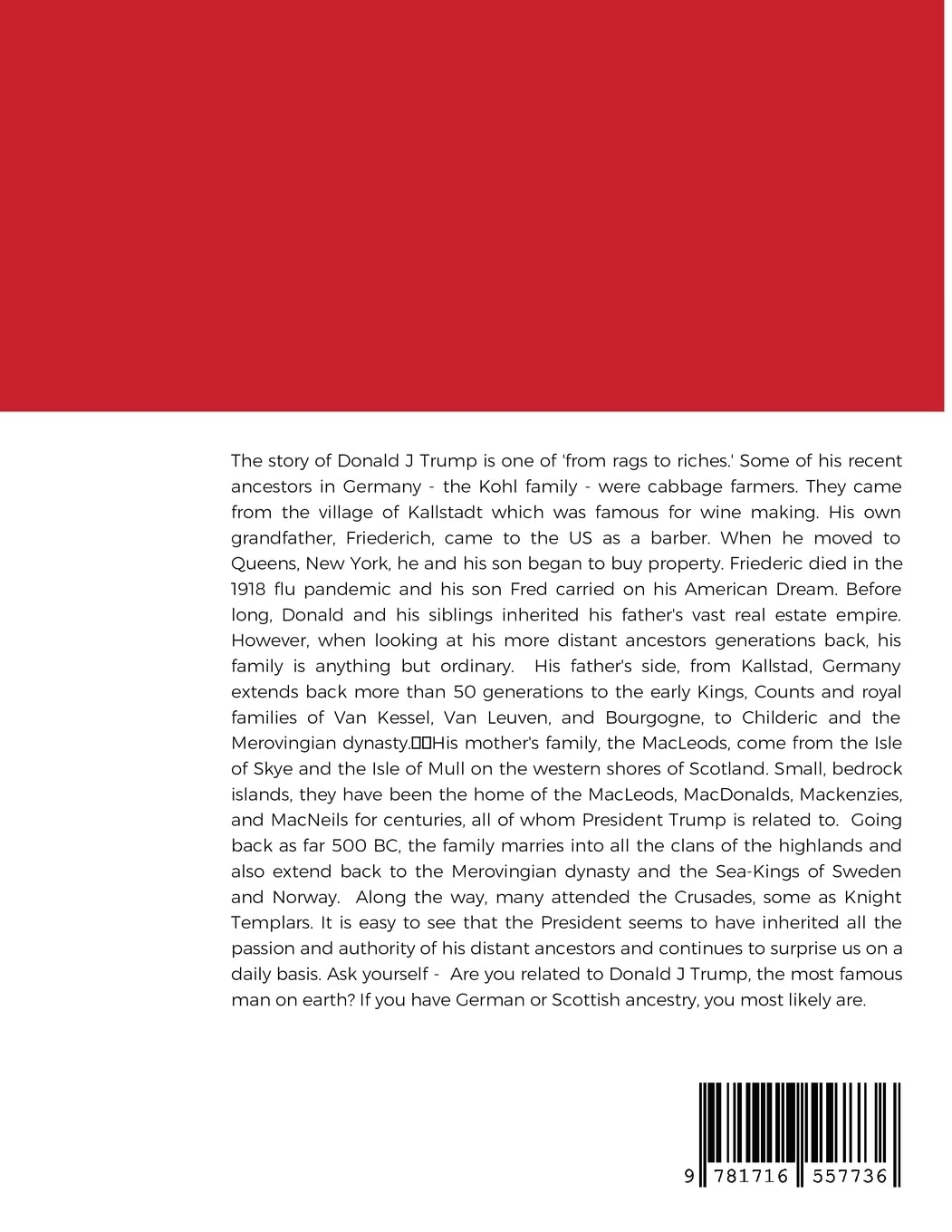 Ancestry of Donald Trump: From Kings and Crusaders to President of the USA