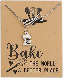 MAOFAED Baker Gift Pastry Baker Gift Bake The World A Better Place Bake Lover Gift Baker Merchandise (bake the world card ne)