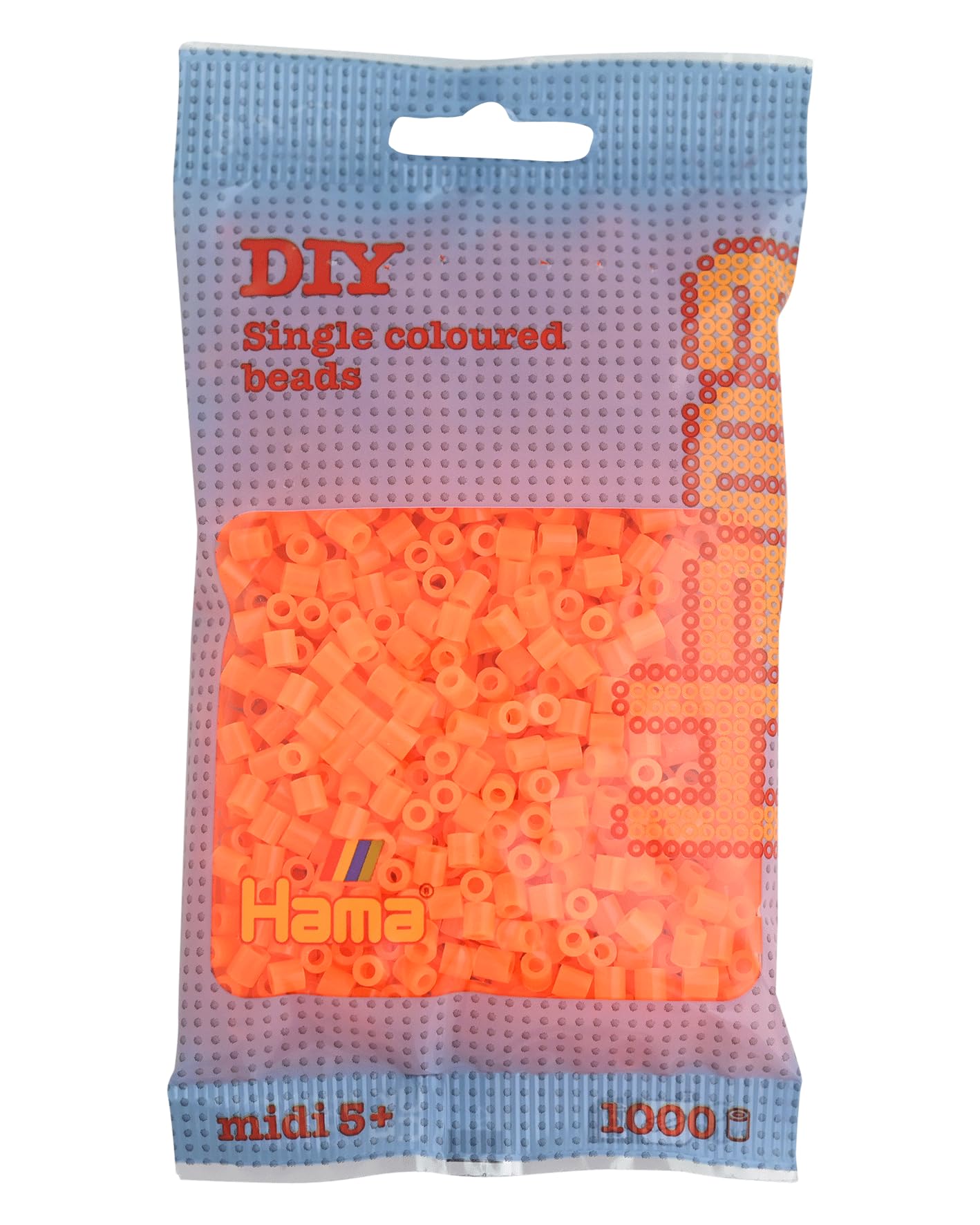 HAMA Bolsa de perlas | Aprox. 1000 cuentas midi fusibles para manualidades y mosaicos | Perlas de fusión para niños creativos 5+ | Juego de arte y decoración | Light Blue — view 36