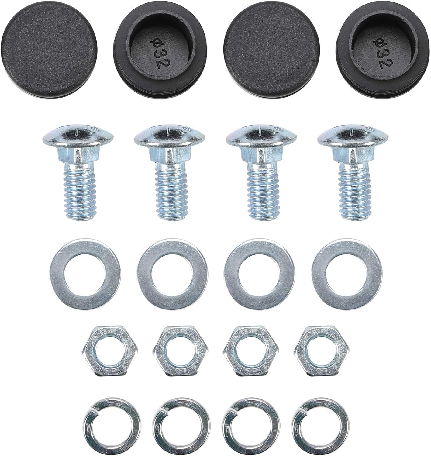 KUAFU Tractor Brush Guard Compatible with John Deere LX Series Lawn Mower Tractor LX255 LX266 LX277 LX279 LX288 Front Front Bumper Protector