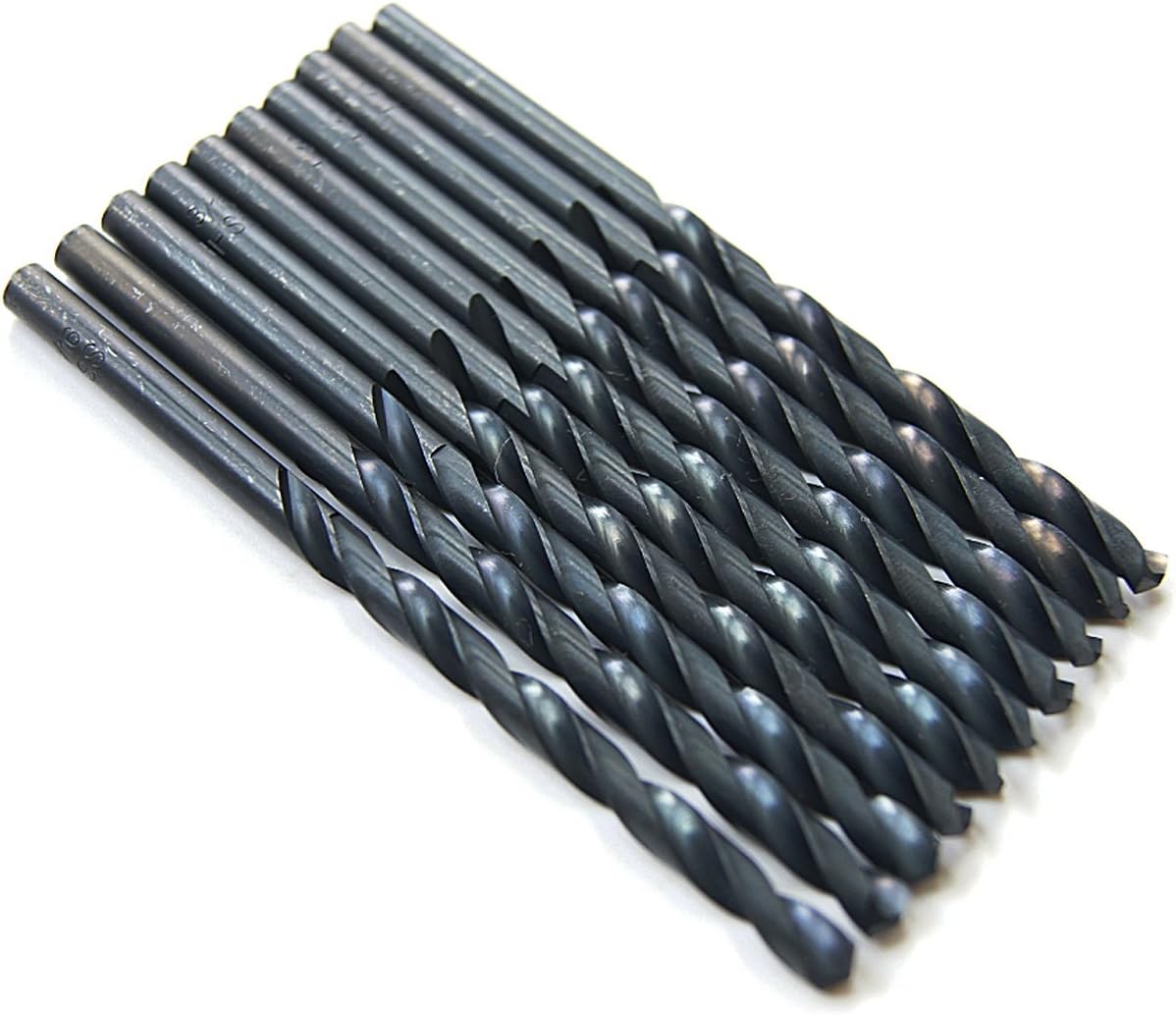 10PCS,15/64", Black Oxide, Twist Drill Bits