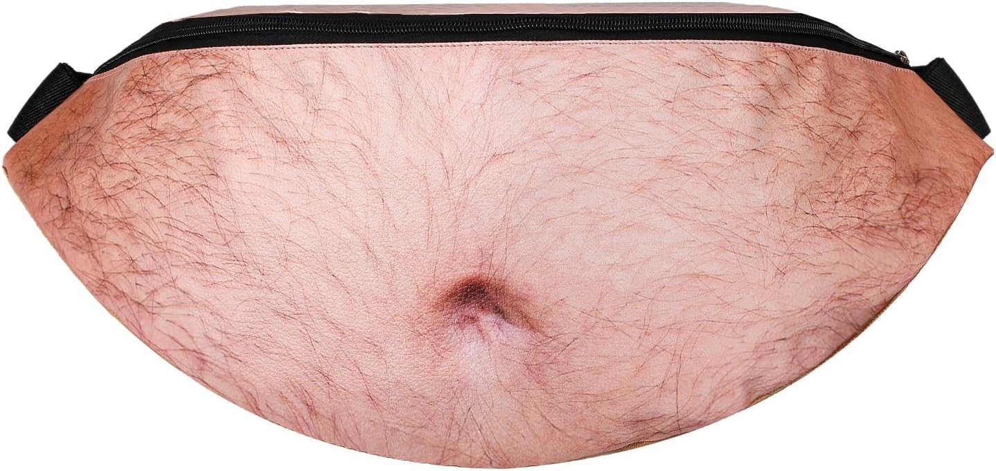 Amazon.com | Funny White Elephant Gifts Beer Belly Fanny Pack Gag Gift ...