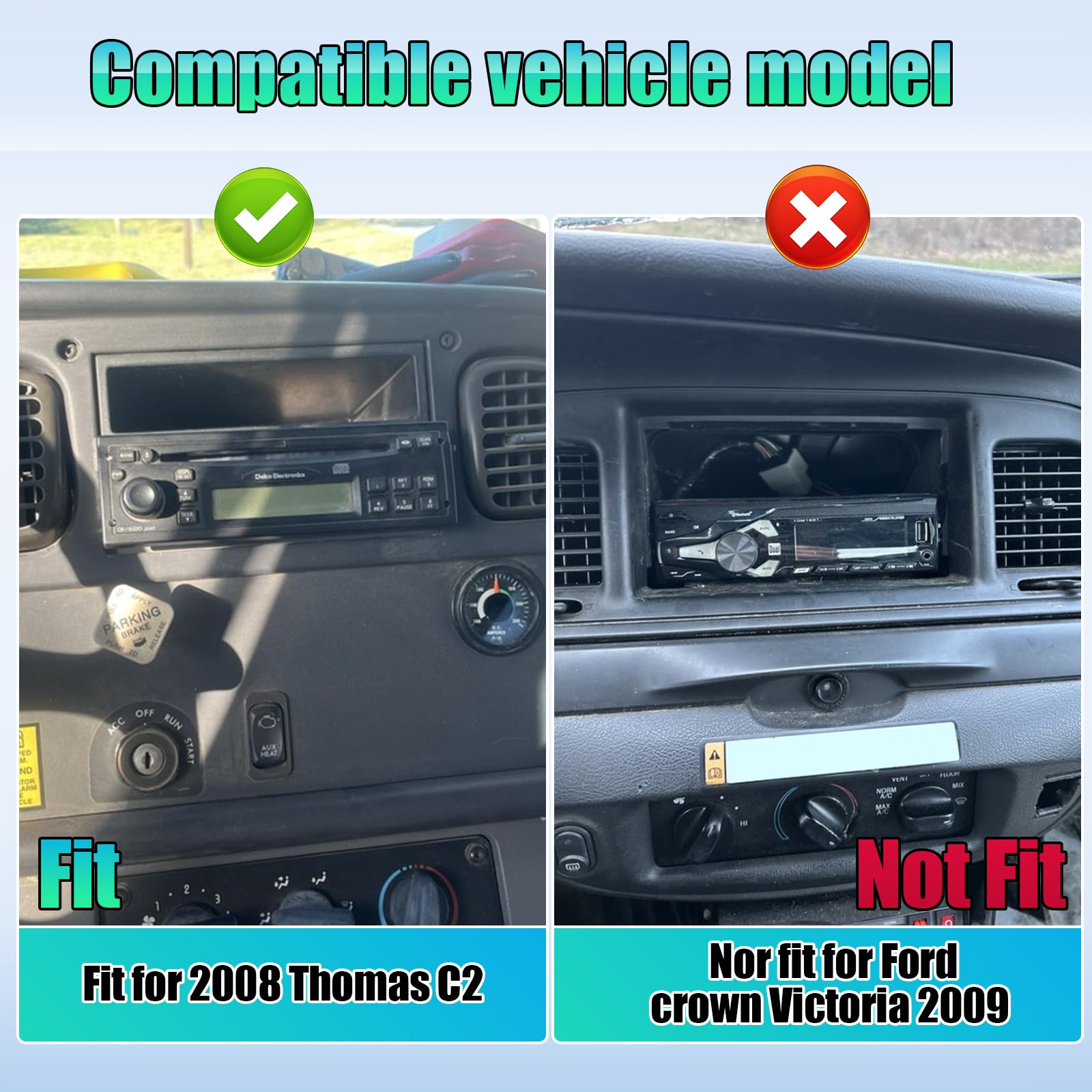 9 cali Car Stereo Single Din ekran dotykowy do Toyota iQ 2008-2015 Wireless