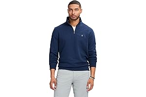 Amazon Essentials Men's Quarter-Zip Polar Fleece Jacket