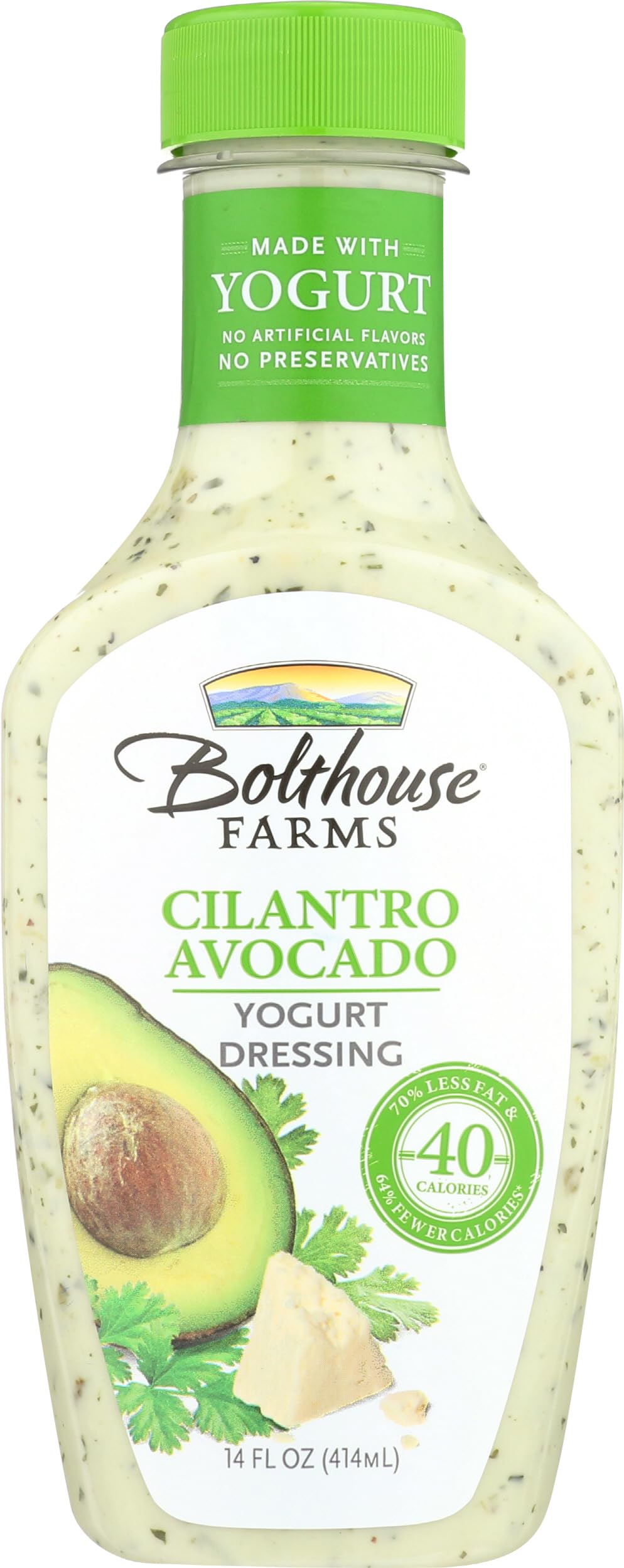 Amazon.com: Bolthouse Farms, Cilantro Avocado Yogurt Dressing, 14 oz :  Grocery & Gourmet Food