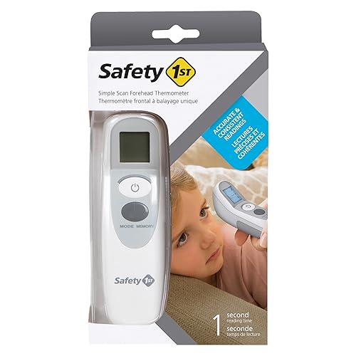 Safety 1st Simple Scan Forehead Thermometer, Grey