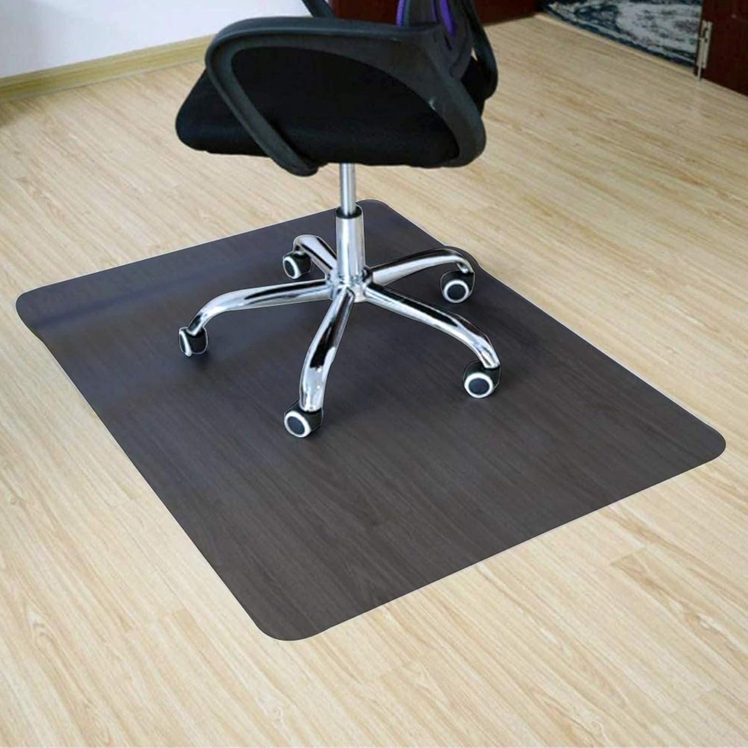 Amazoncom Bigtron Office Desk Chair Mat For Hardwood Floors Pvc Matte 36x48
