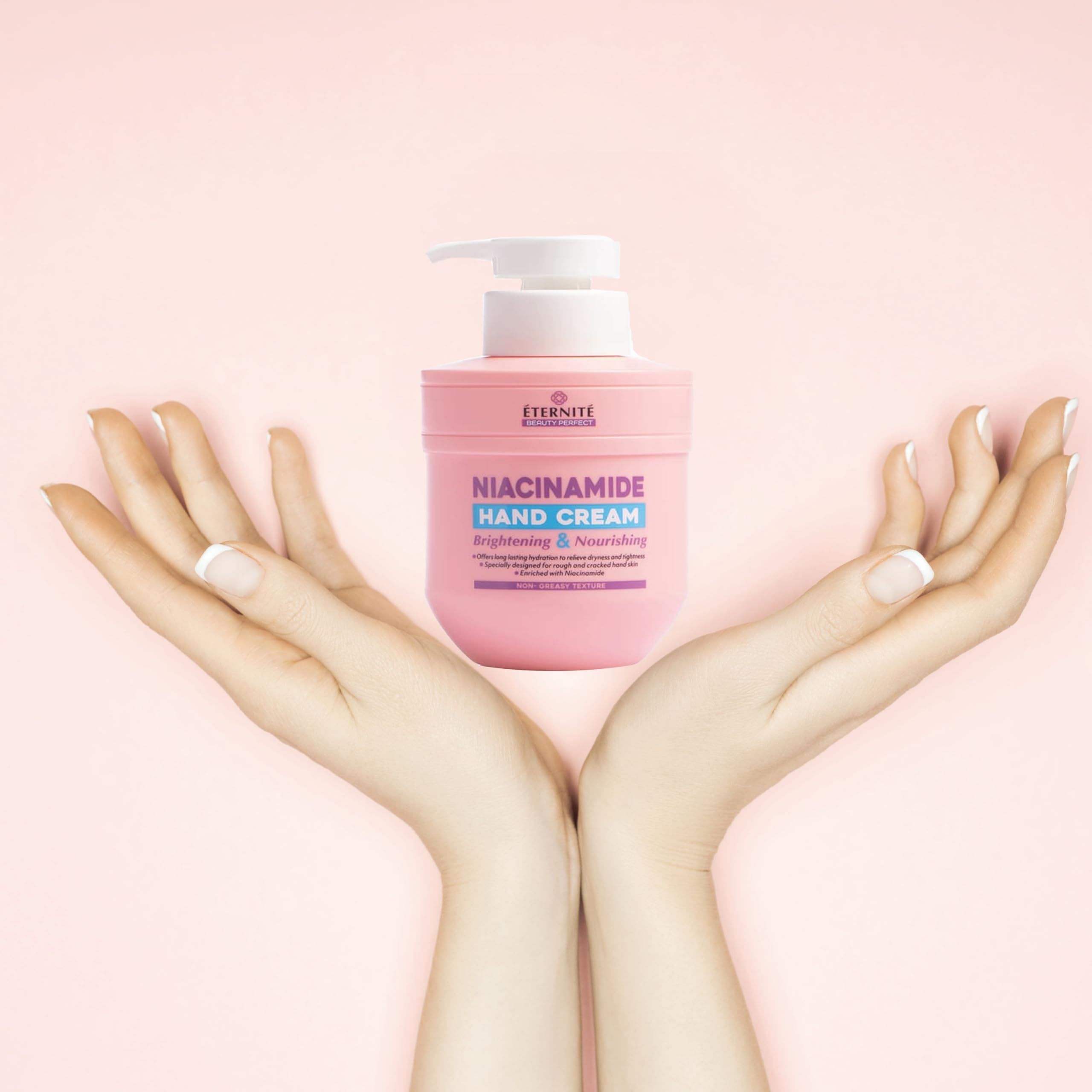 Katsy Style Eternite Hand Cream 300ml Niacinamide-Infused Formula for Hydrated & Smooth Hands - Image 4