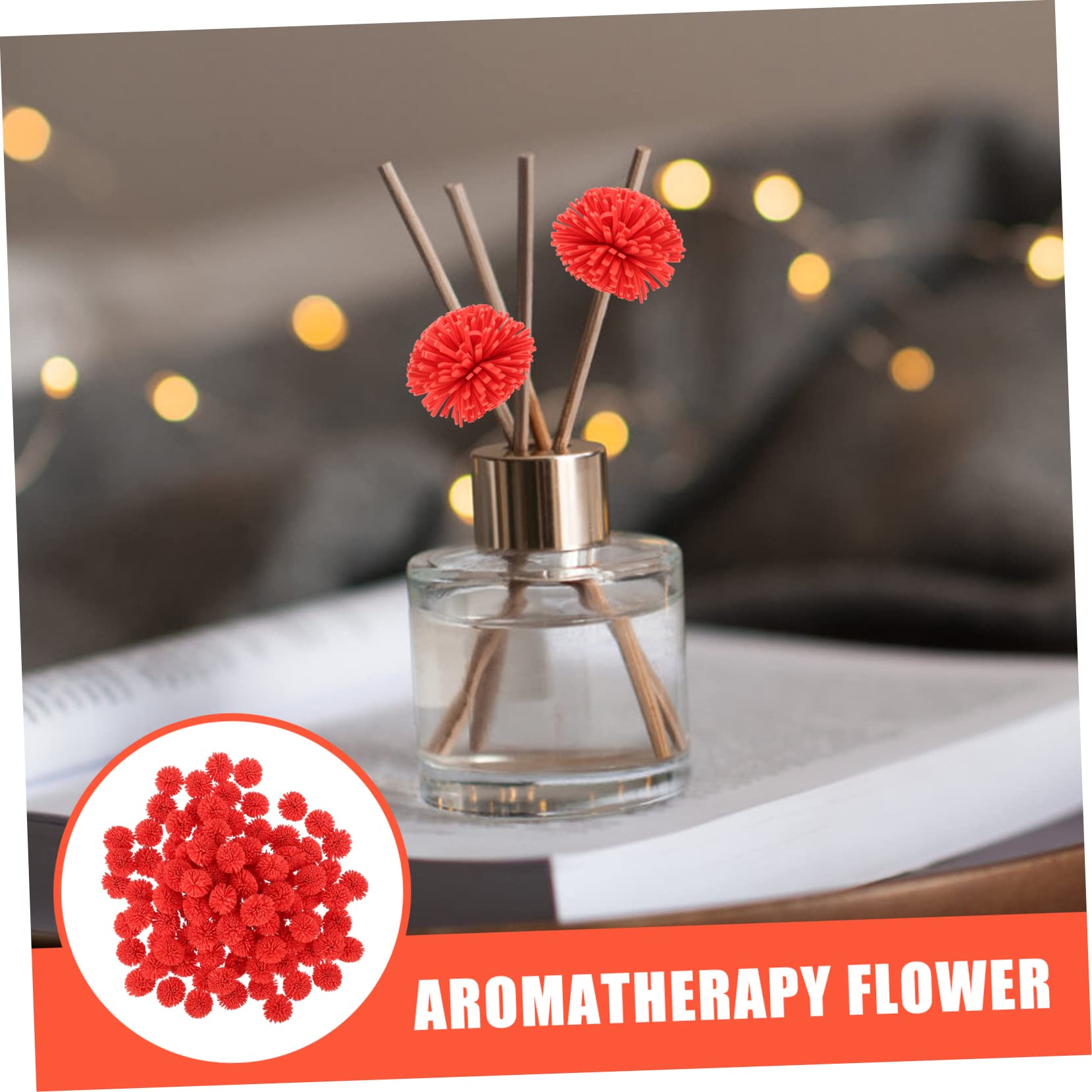 Mikinona 300pezzi Diffusore Aromatico Fiore per Decorazione Casa Diffusore Passivo per Oli Essenziali Fragranza Naturale per Ambienti e Uffici Design Elegante per Ogni Stanza