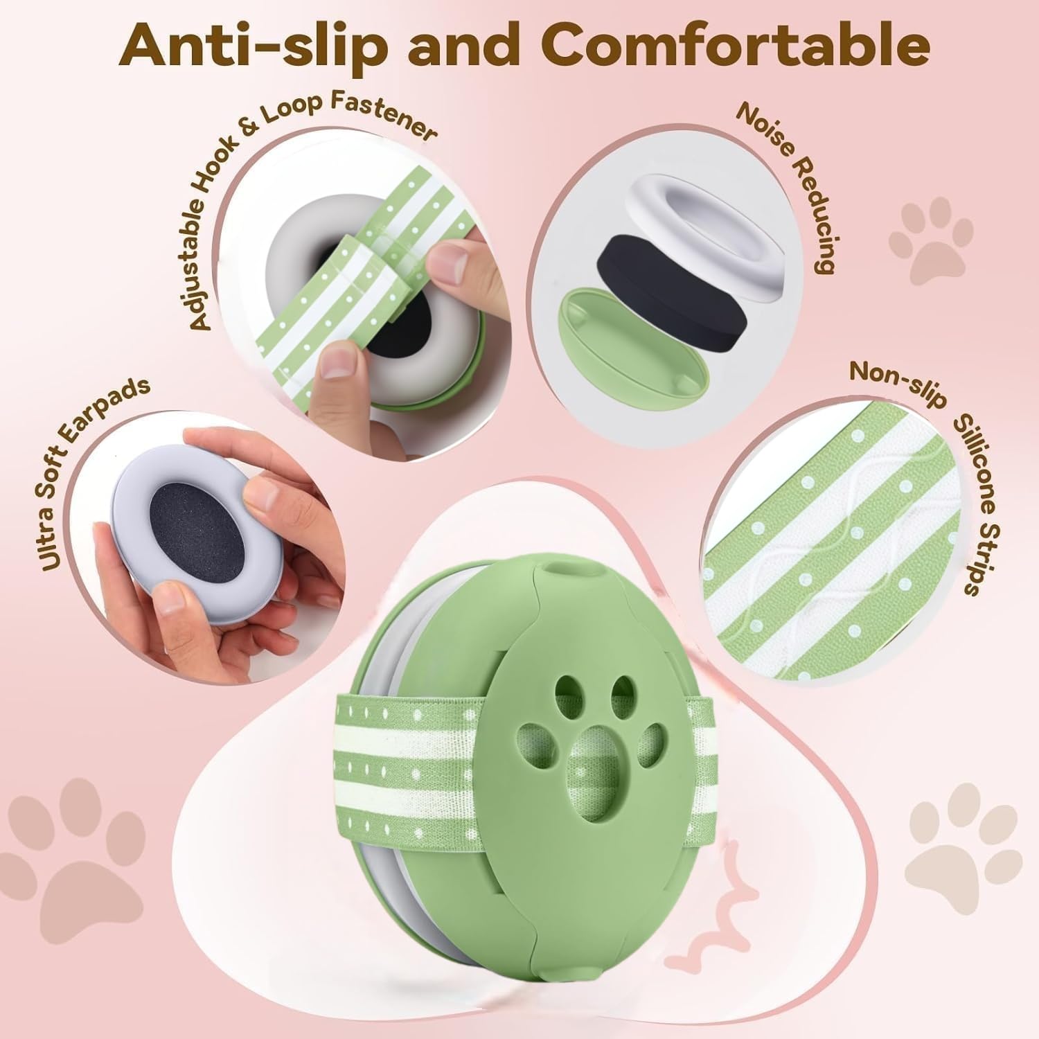 GUKOY Baby Ear Defender for Babies and Toddlers up to 3 Years, CE & UKCA Certified, Noise Reduction Earmuffs - Image 3