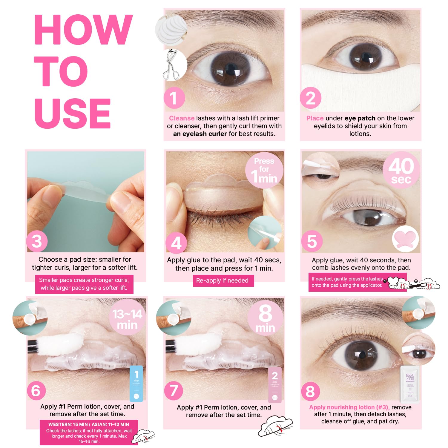 DIY Lash Lift & Brow Lamination Kit - Professional Results -8 DIY Lash Lift & Brow Lamination Kit - Professional Results -8