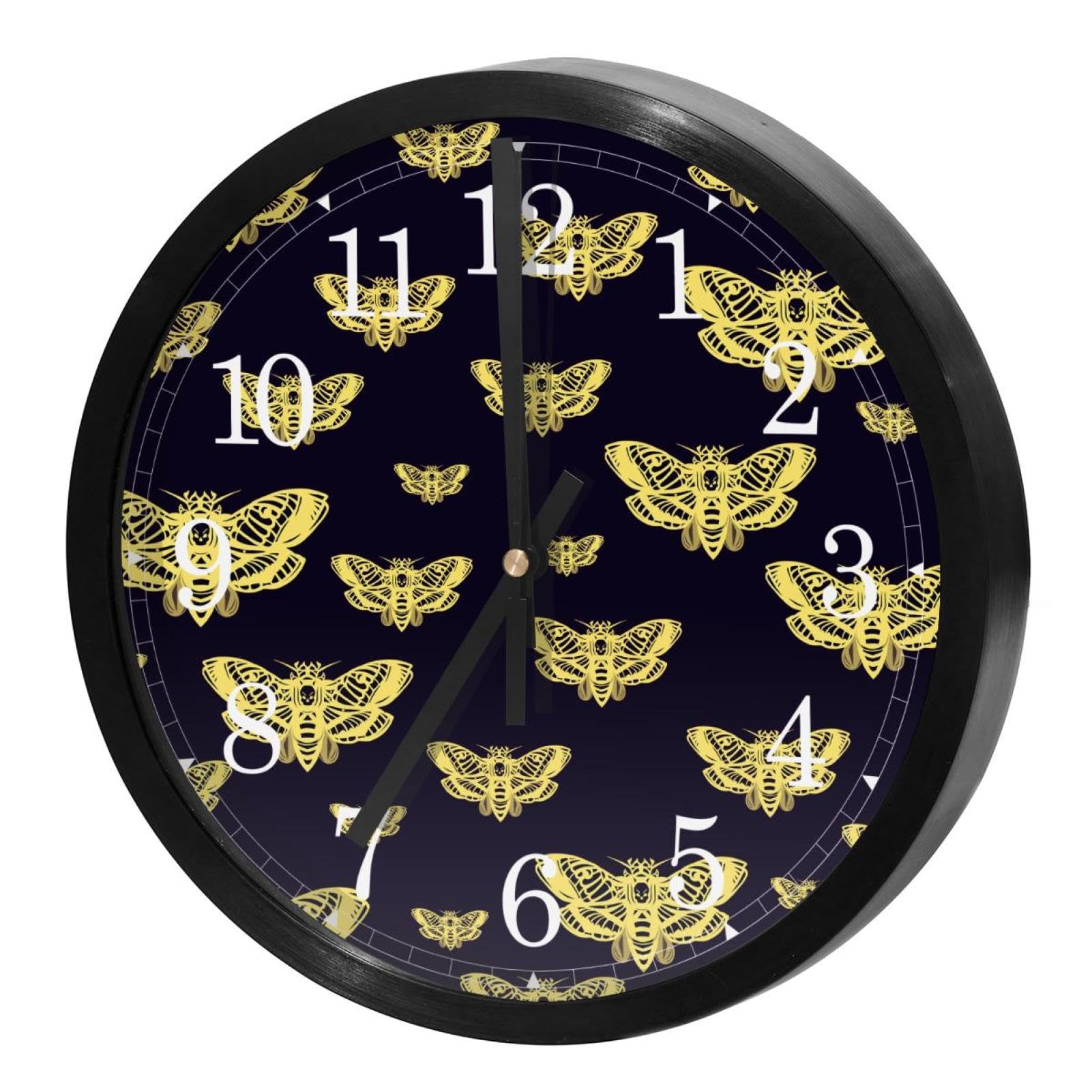 Horloge murale silencieuse pour retrouver le calme et le sommeil dans votre chambre à coucher