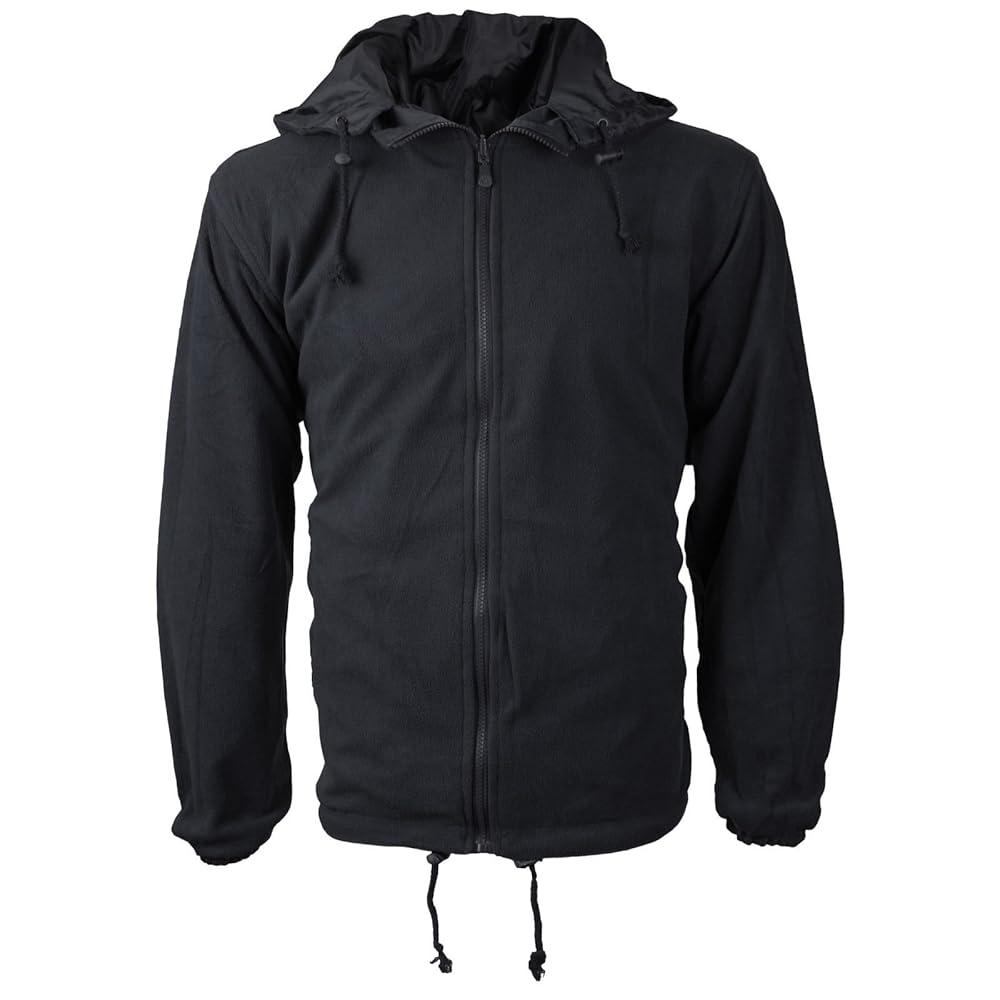 vkwear Men's Water Resistant Polar Fleece Lined Hooded