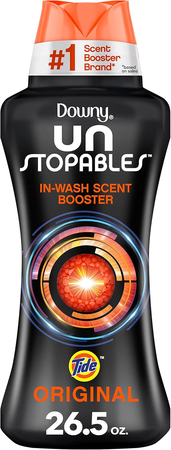 Downy Unstopables Laundry Scent Booster Beads for Washer, Tide Original Scent, 26.5 oz