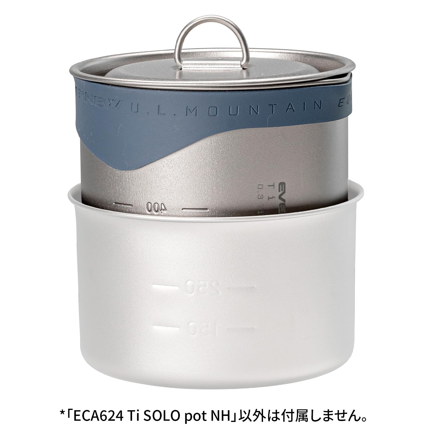 Amazon.co.jp: EVERNEW(エバニュー) Ti SOLO pot NH ECA624 チタン