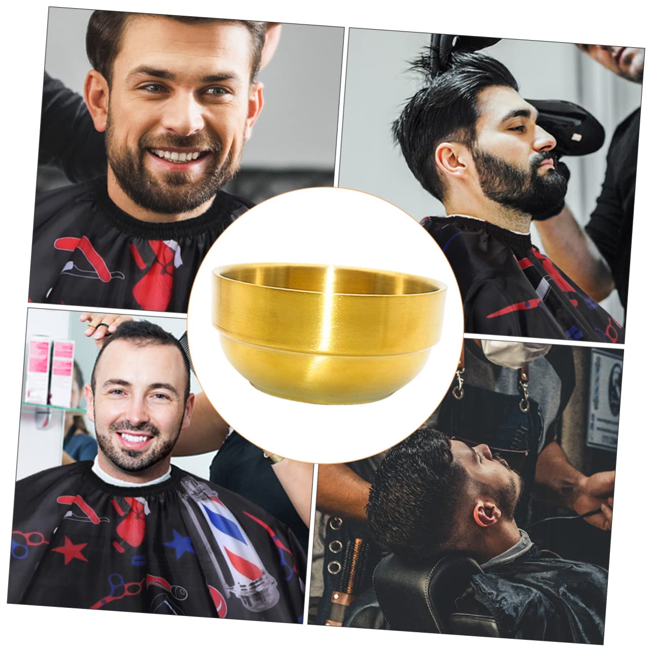 FRCOLOR 3stücke Shaving Bowl Mit Stabiler Basis Eleganter Gestaltung Und Optimaler Für Traditionellen Rasierschaum Perfektes Zubehör Für Herrenpflege Und Bartstyling