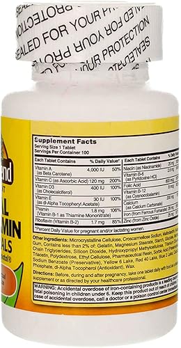 Miniatura 4 de Nature's Blend Fórmula prenatal multivitamínica 100 CT (paquete de 2)