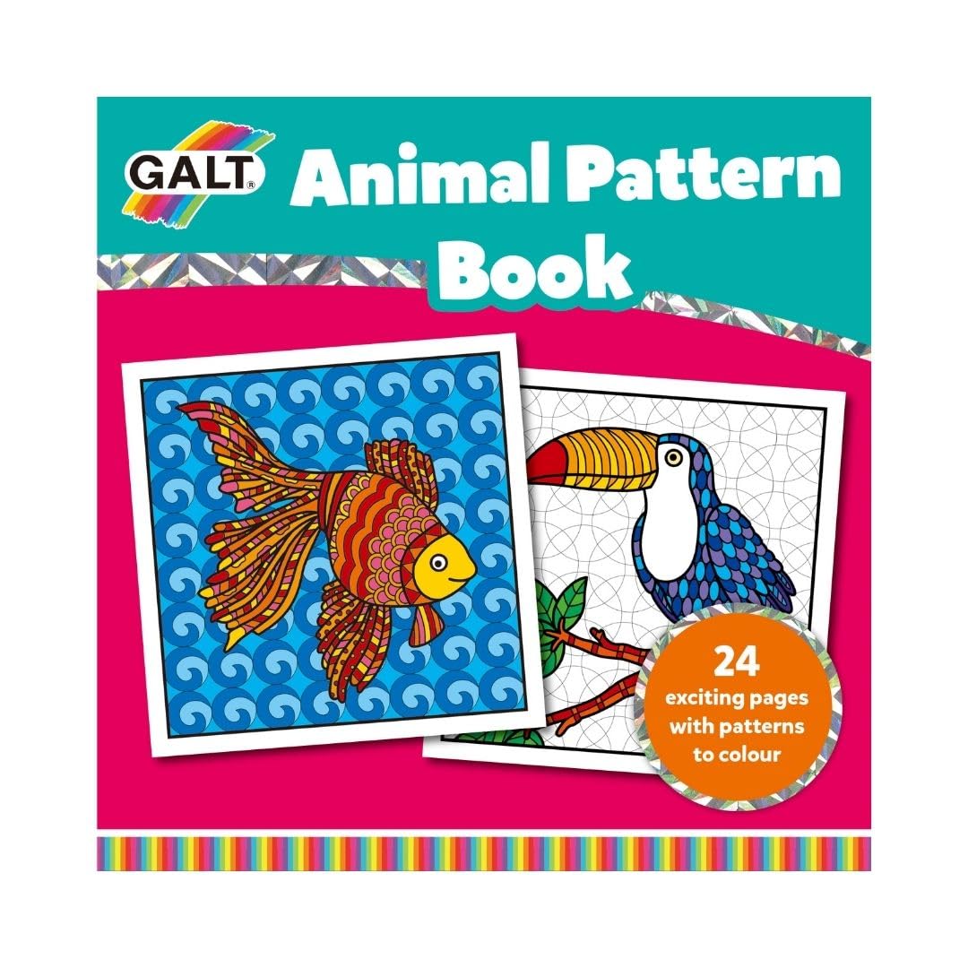 Galt 1005041 Libro con Motivo Animale, Multicolore