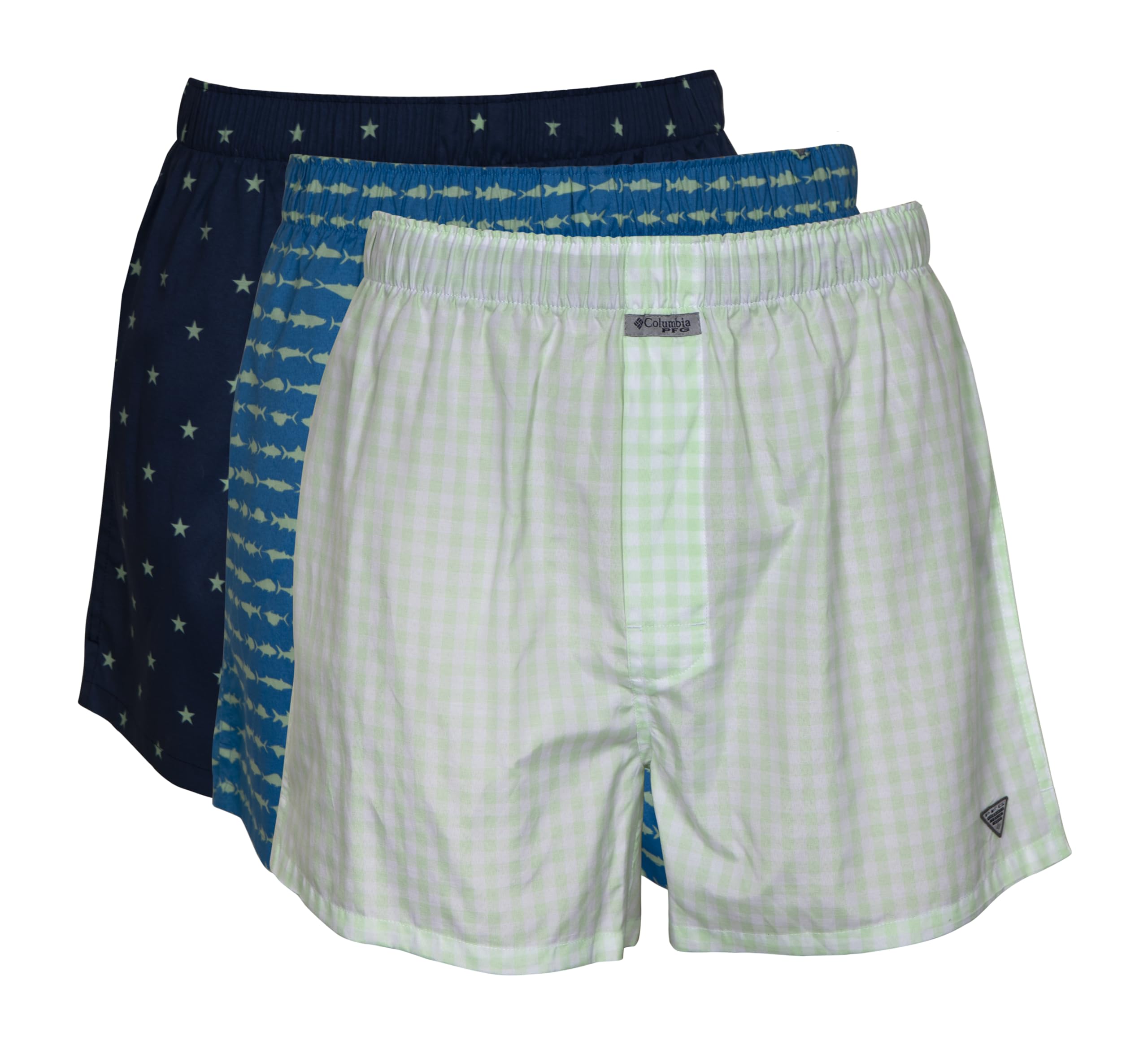 Columbia mens Pfg Woven Boxer Short 3 Pack