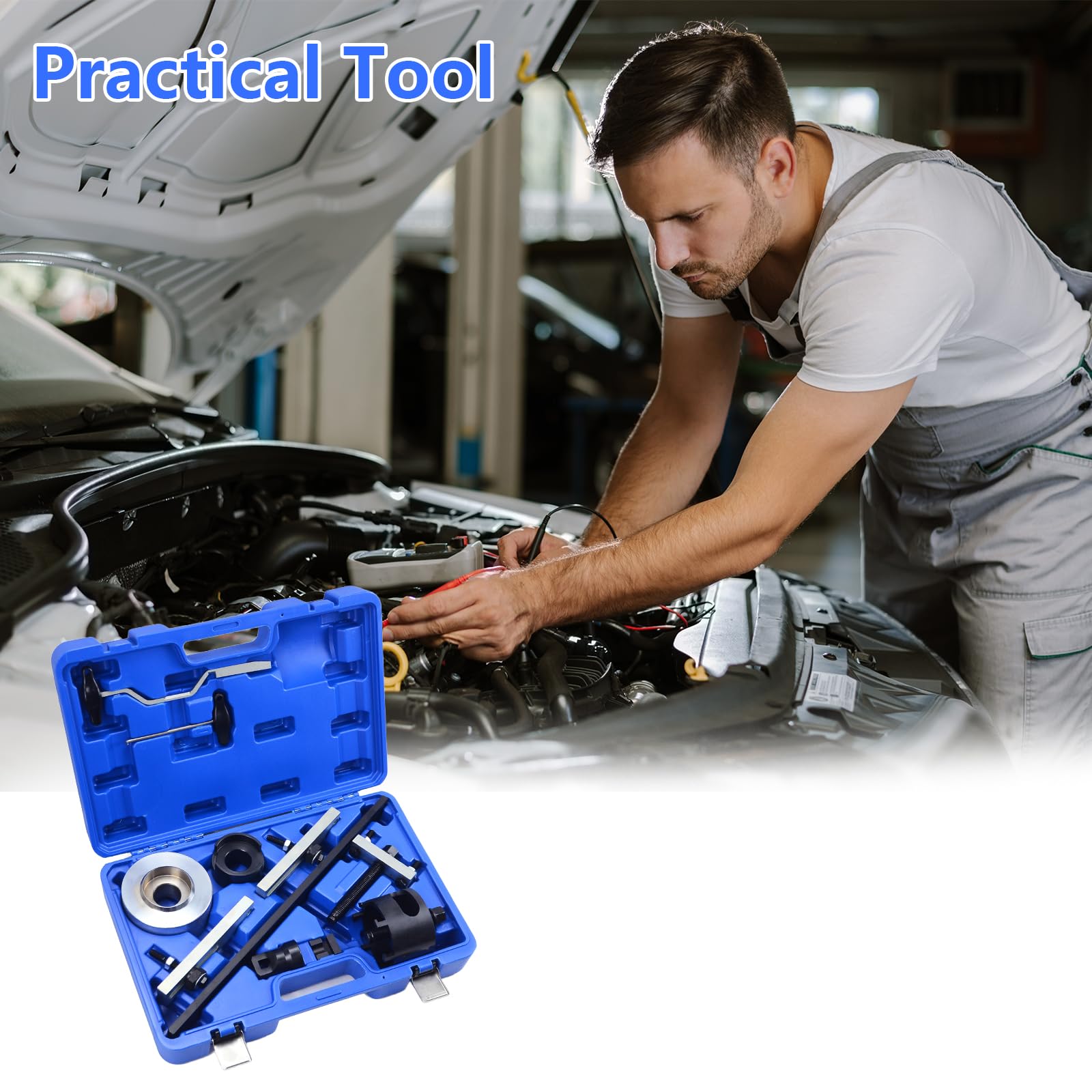 Juego de herramientas de montaje y desmontaje para transmisión DSG de 7 velocidades para VW y Audi – Compatible con transmisión VAG T10323 T10373 T10376 T40100 T10407 T10466 T10374