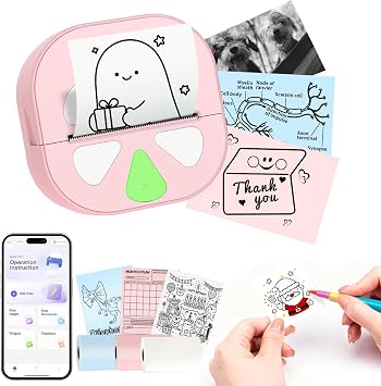 HKHKPI Mini Sticker Printer