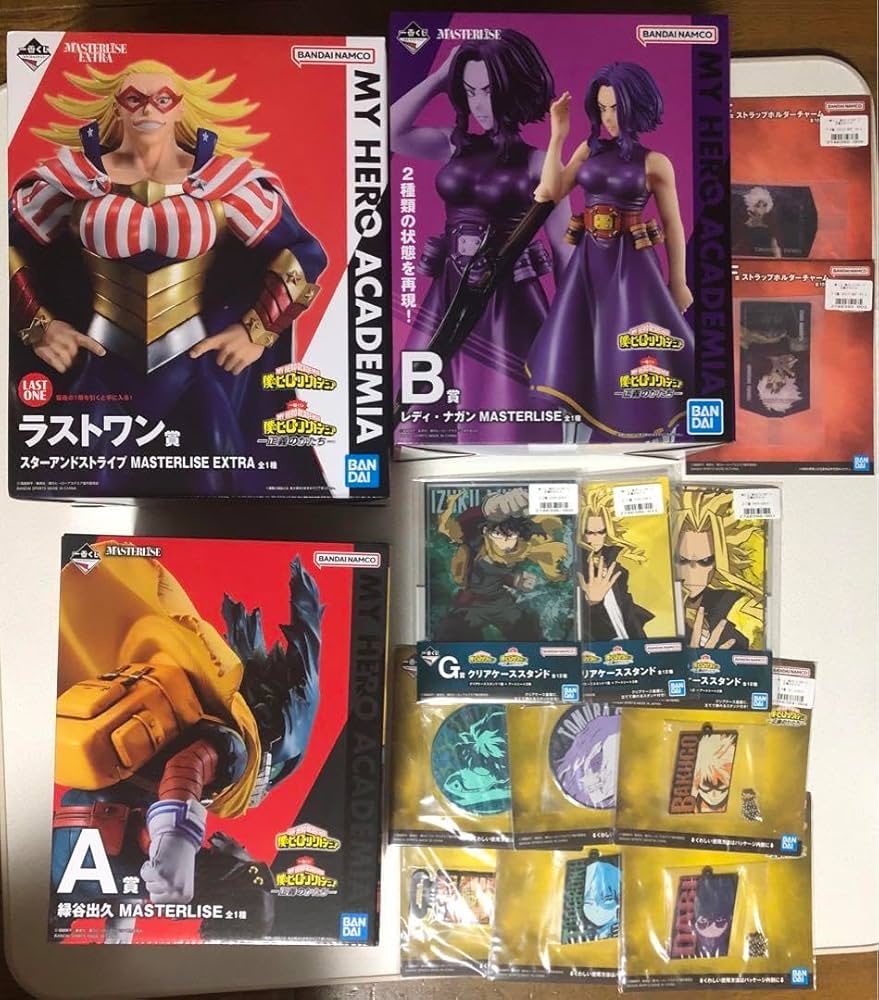 僕のヒーローアカデミア】ラストワン＋A賞＋B賞3体セット