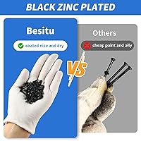 Vista 5 de Kit de 1600 Tornillos M3, Acero de Aleación Grado 12.9 Tornillos Métricos con Cabeza de Botón Hexagonal y Cabeza Cilíndrica, Surtido de Tornillos M3